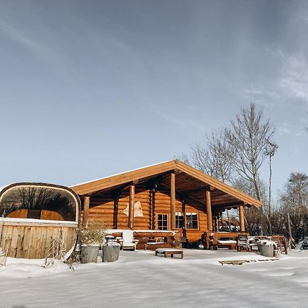 Fjordhygge - Authentic Wood Log Cabin Summerhouse Near Water, Fjord And Forest Jægerspris Exterior photo