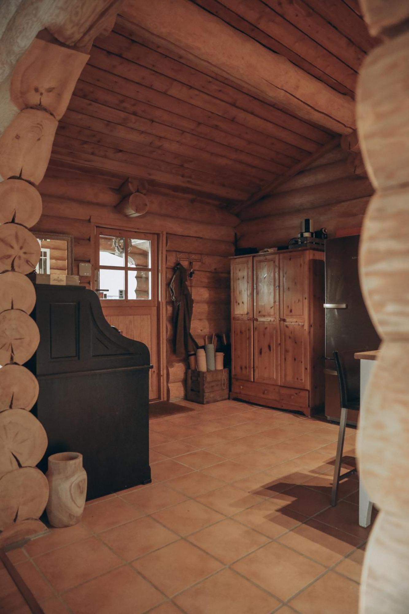Fjordhygge - Authentic Wood Log Cabin Summerhouse Near Water, Fjord And Forest Jægerspris Exterior photo