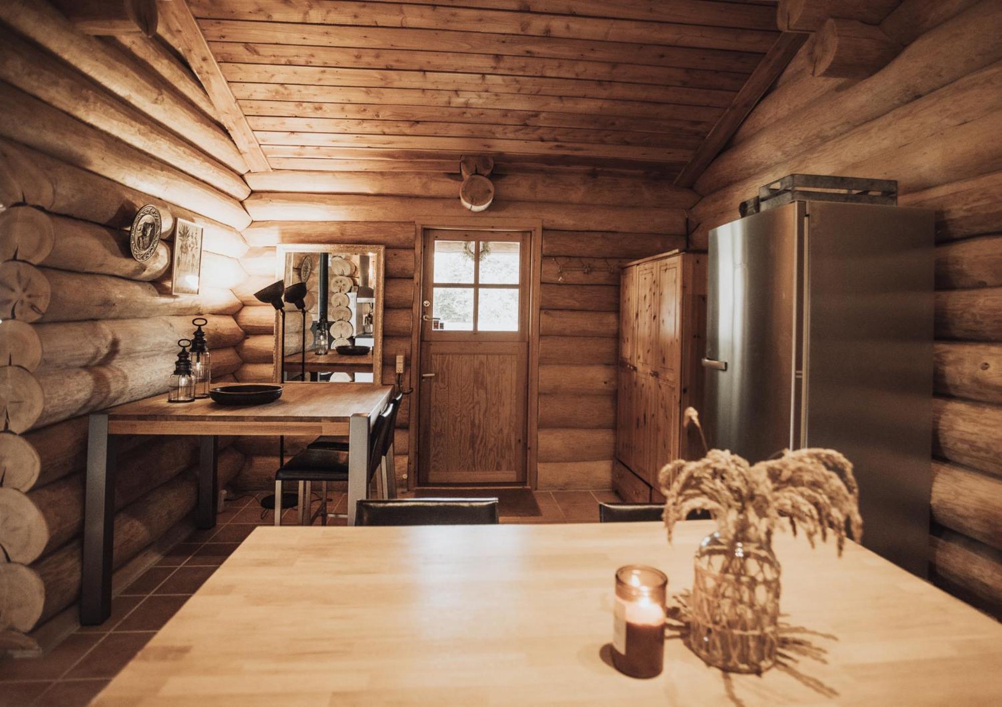Fjordhygge - Authentic Wood Log Cabin Summerhouse Near Water, Fjord And Forest Jægerspris Exterior photo